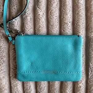 COACH Small Corner Zip Wristlet